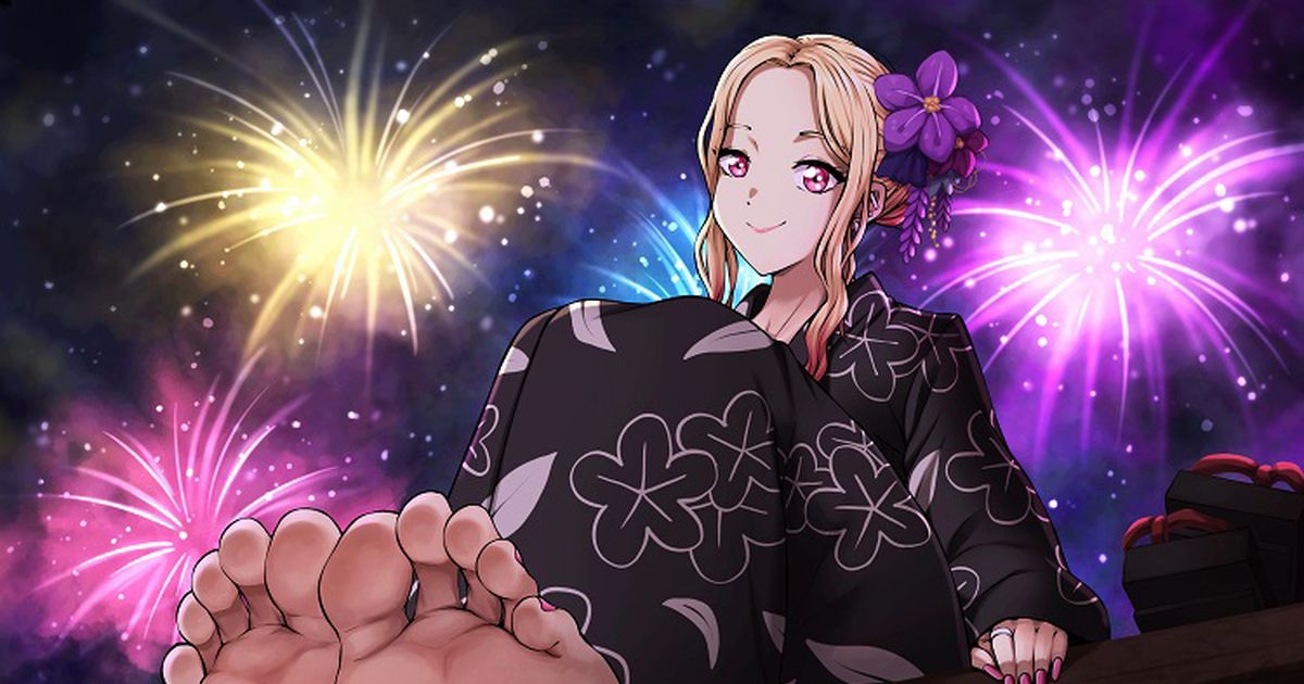 Marin Kitagawa, My Dress-Up Darling, barefoot / Marin Kitagawa (Kimono