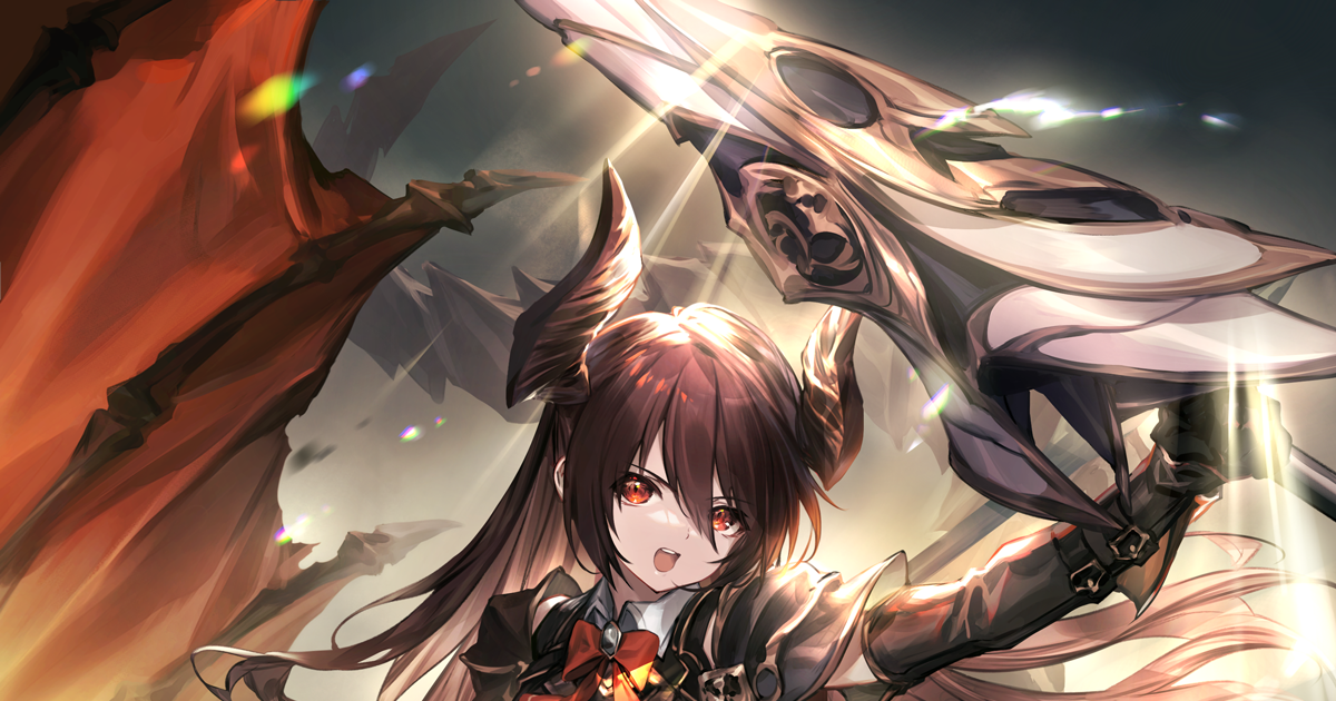 Work Illustration Shadowverse Shadowverse Shadowverse 黒翼の覇者 フォルテ Pixiv