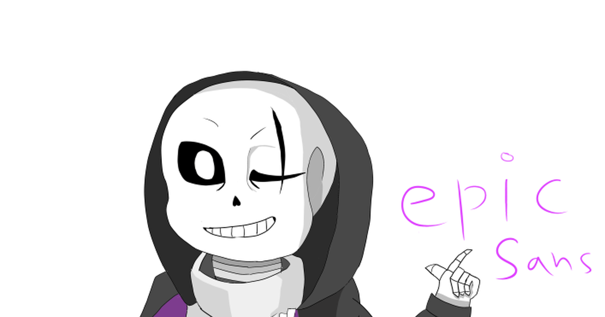 UndertaleAU, Sans, Epic!Sans / Epic - pixiv