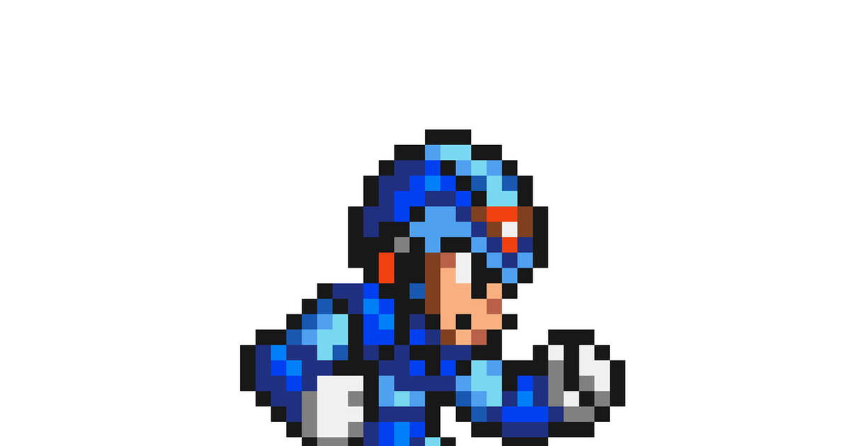 ドット絵 ドット絵 エックス ロックマン Sfc 1993 1995 吉川 陽介のイラスト Pixiv