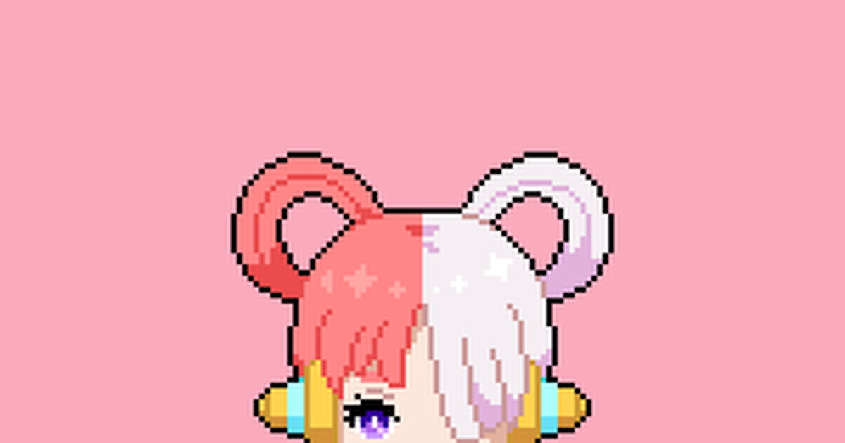 ドット絵 ｳﾀ キリンのイラスト Pixiv