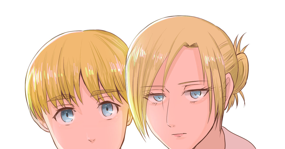 Attack On Titan Armin Arlert Annie Leonhardt アルアニ Pixiv 4241