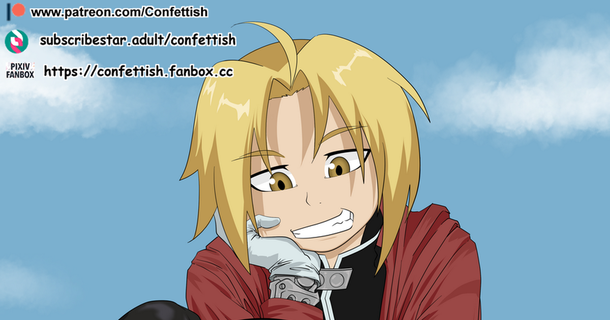 edward elric (fullmetal alchemist) drawn by yasu_(pixiv)