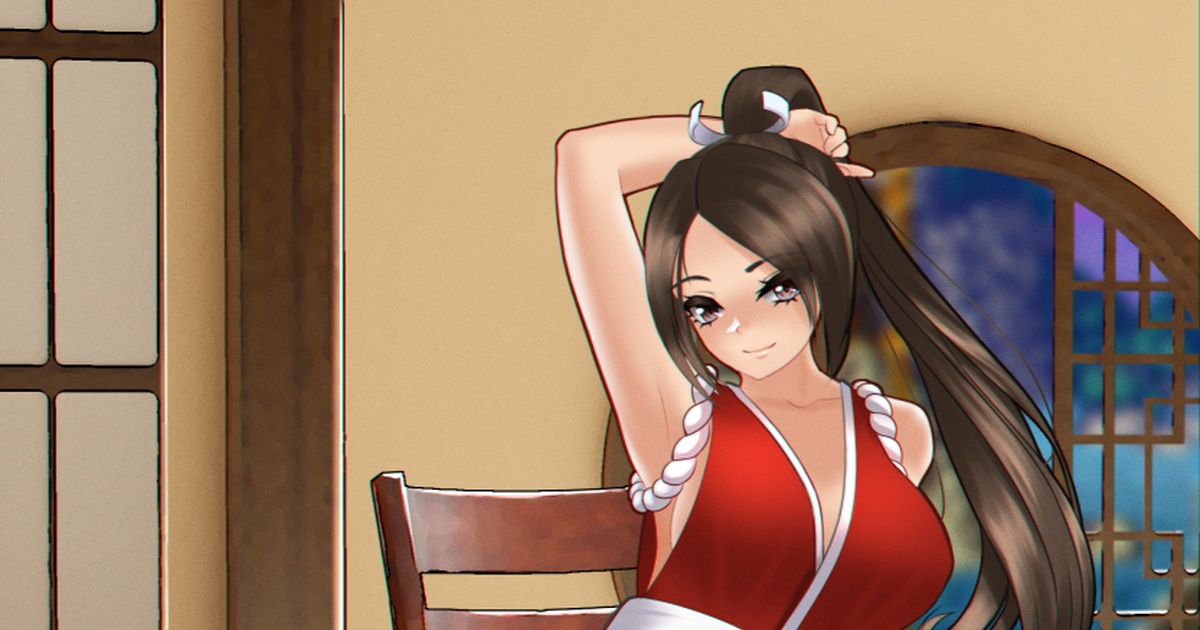 Maishiranui Kingoffighters Mai Shiranui Boobs Mai Shiranui Pixiv