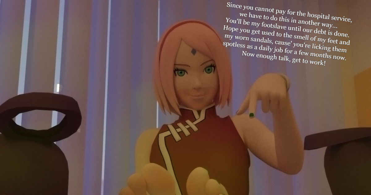 Feet Pov Footfetish Sakura Haruno Foot Slave Pixiv 4579