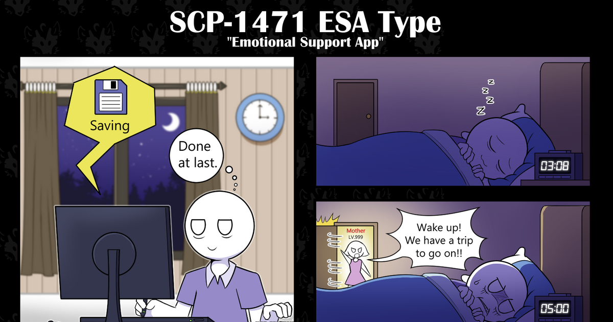 scp, female, scp-1471 / SCP-1471 ESA Type - IRL 02 - pixiv