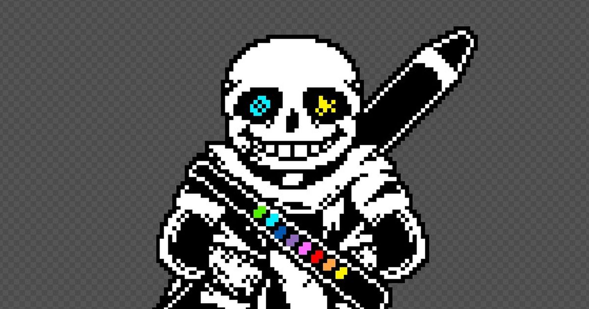 pixel art, Sans, sans / inksans! - pixiv