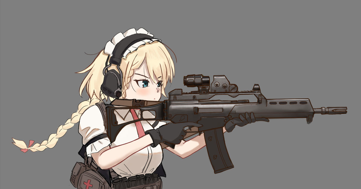 G36 G36 Girls Frontline Girlsfrontline Tactical G36 Pixiv 