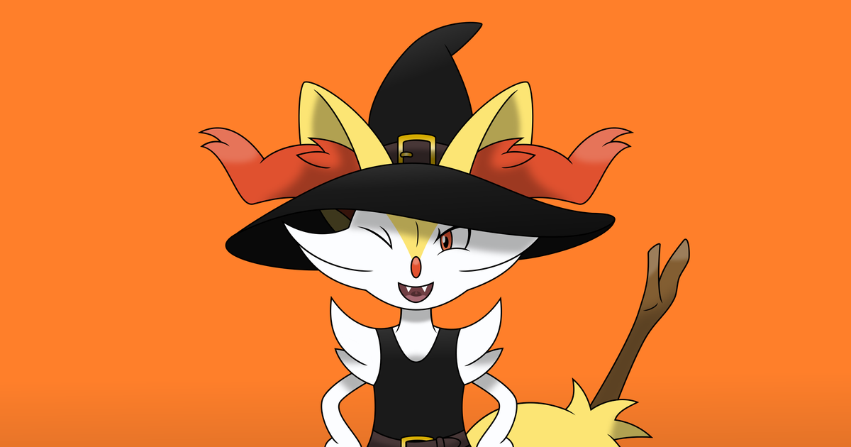 Pokemon Braixen Witch V0jellyのイラスト Pixiv 7807