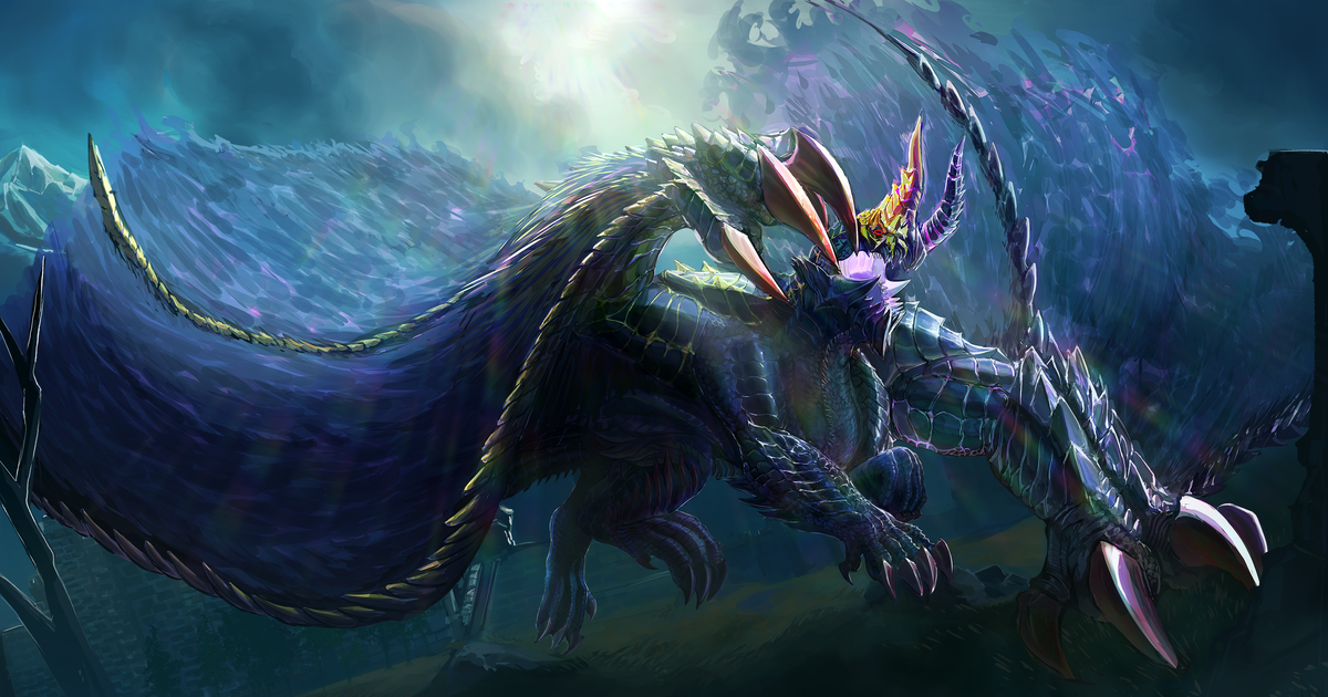 monster hunter, monhun, Gore Magala / Chaotic Gore Magala - pixiv