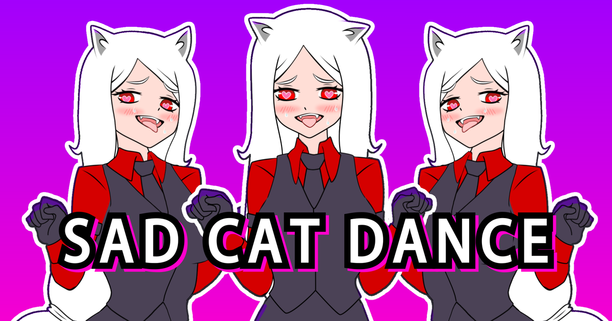 Sad Cat Dance Dance GIF - Sad Cat Dance Dance Kobeni Dance