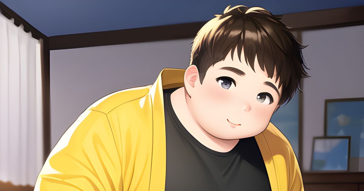 Chubby Shota ￣o￣ Z Z November 23rd 2022 Pixiv