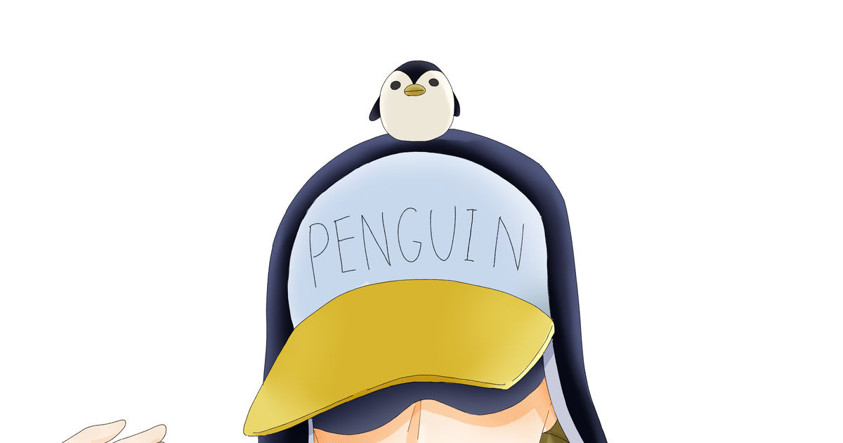 penguin and shachi (one piece) drawn by mitsisartwork