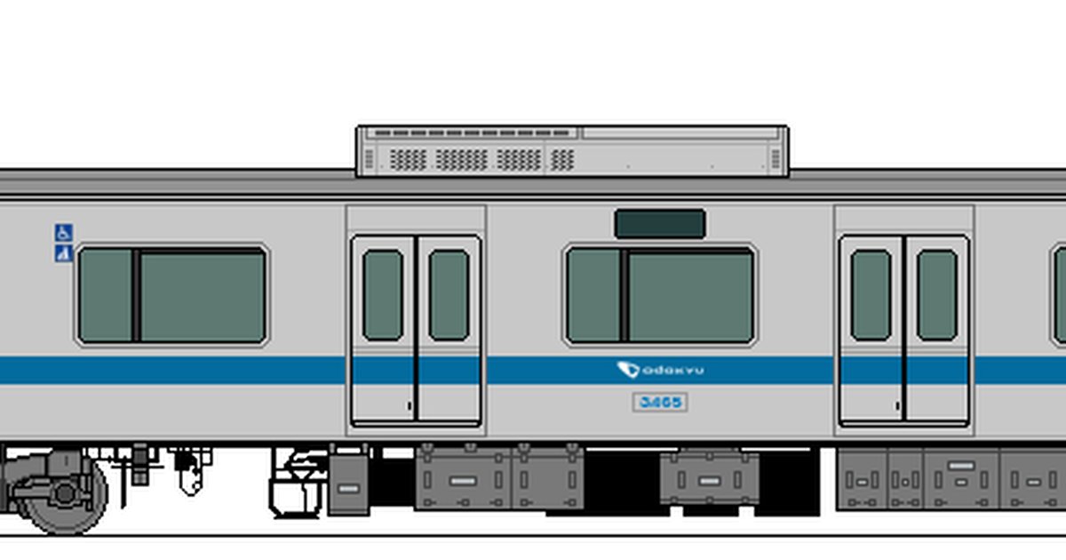 鉄道 【HD小田急18-1】地味に生まれ変わった大勢力【3000形Ⅱ