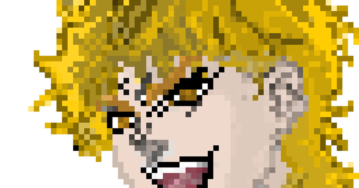 OC] KONO DIO DA! : r/PixelArt