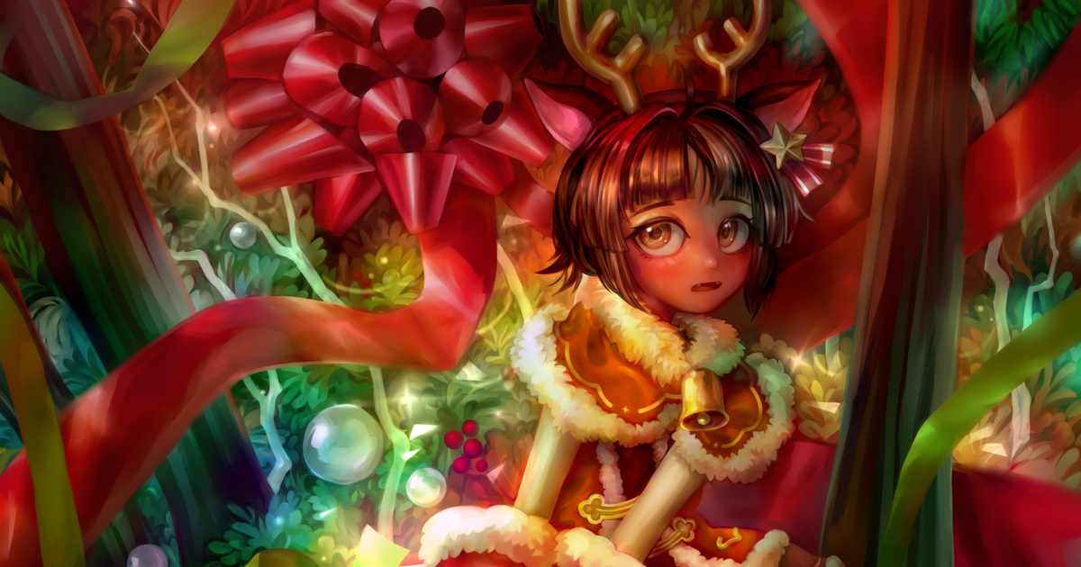 christmas, The Battle Cats, Huntress Terun / Christmas 2022 pixiv