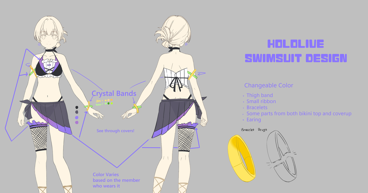 hololive swimsuit Virtual Youtuber Hololive Hololive Creator