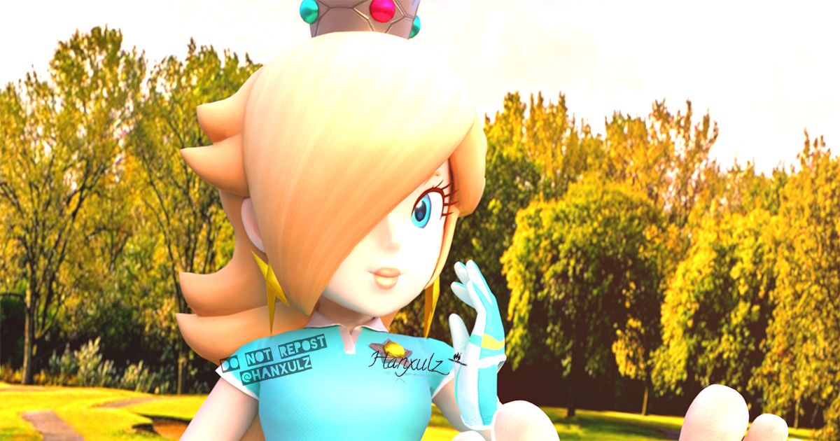 Super Mario Rosalina Foot Fetishism Rosalina Golf Rush Soles On