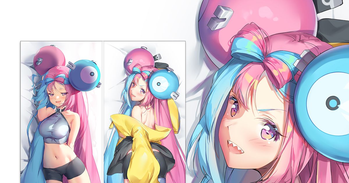 Pokémon, Iono, cute girl / ポケモン ナンジャモ抱き枕カバー - pixiv