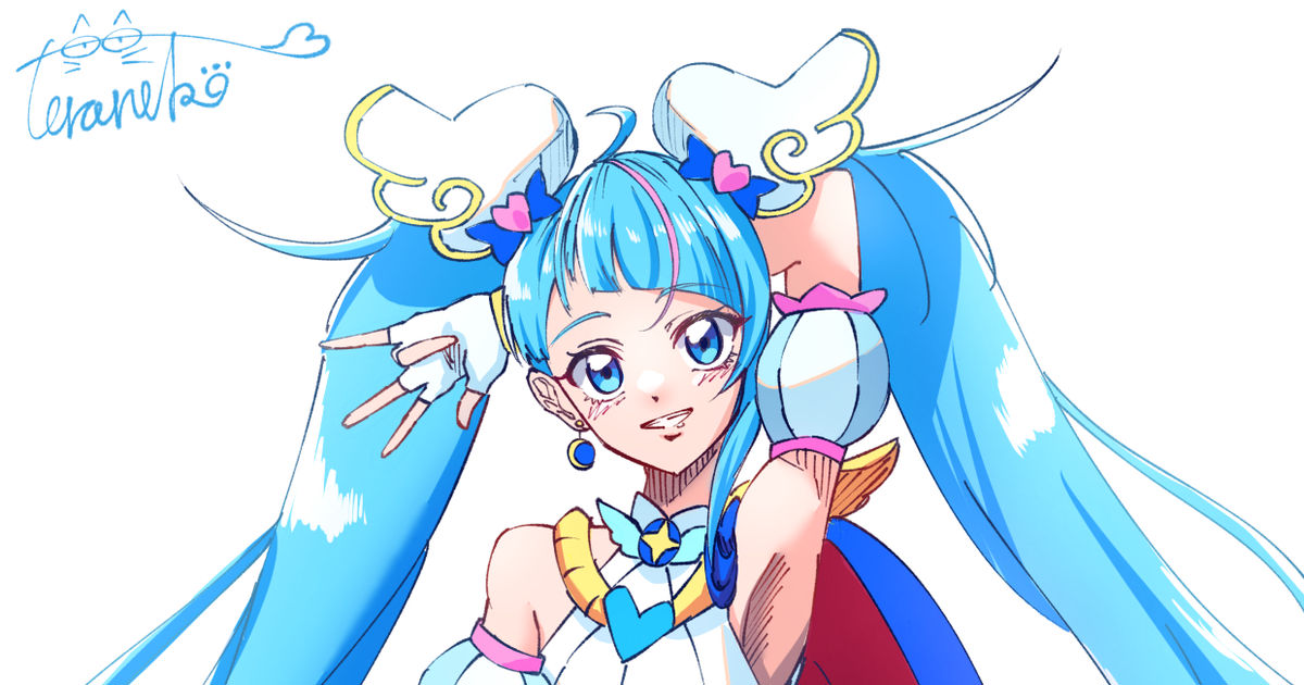 Sora Harewataru Cure Sky Soaring Sky Precure キュアスカイ Pixiv