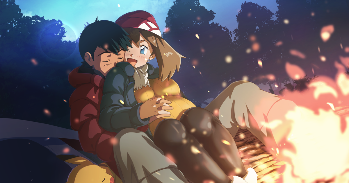 ash and may in love