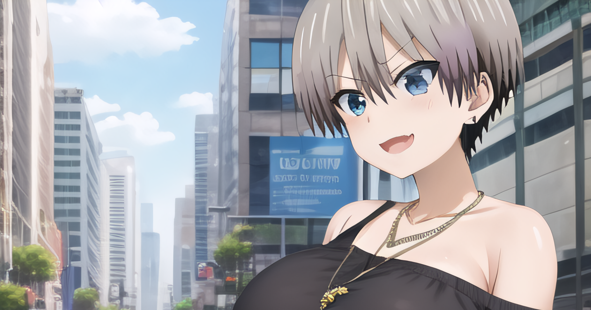 AI Art: Hana usaki huge boobs by @Whiti Plays