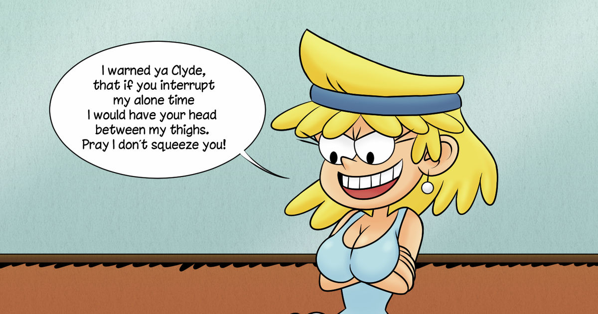 Commission Theloudhouse Loudhouse Comm Clyde Trapped Over Lori Pixiv 