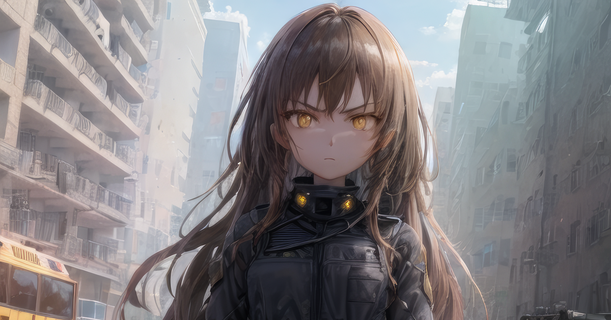 AI Hostile City Cneqのイラスト pixiv