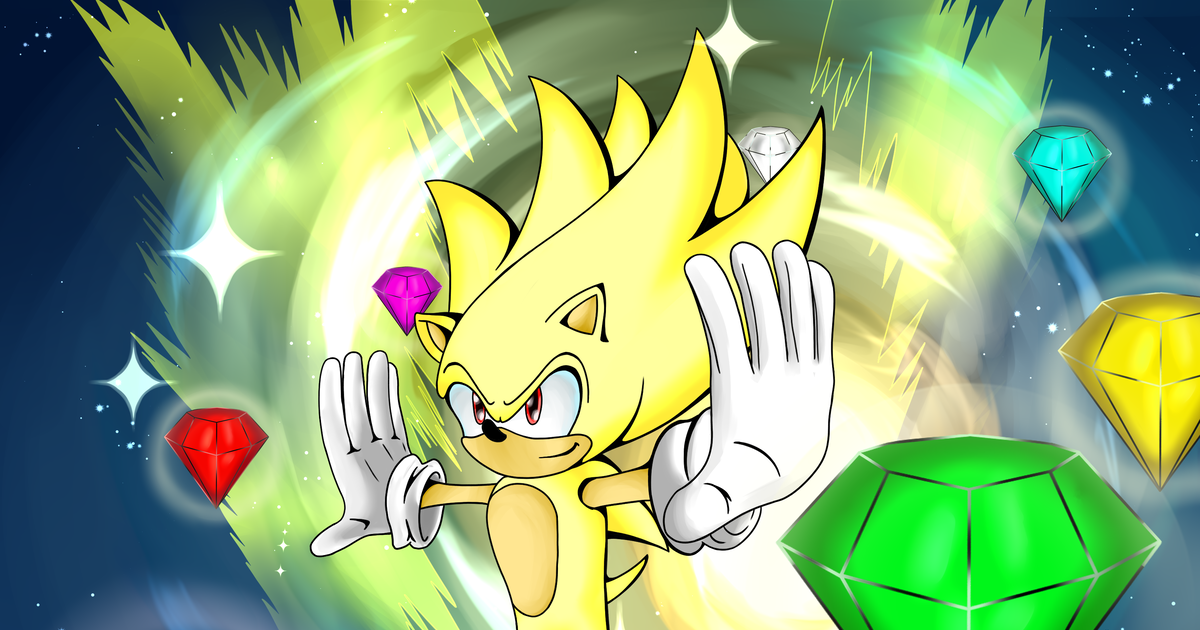 sonicthehedgehog, SONIC, fanart / Dark vs. Fleetway Super - pixiv