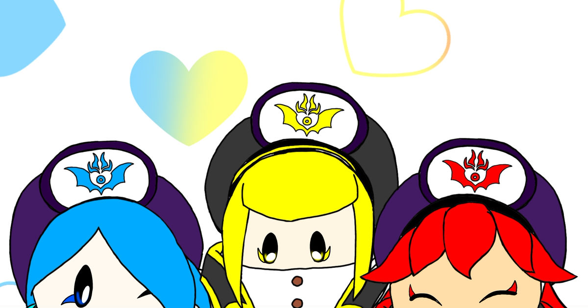 Kirby, Kirby Star Allies, The Three Mage-Sisters / スタアラ5周年 - pixiv