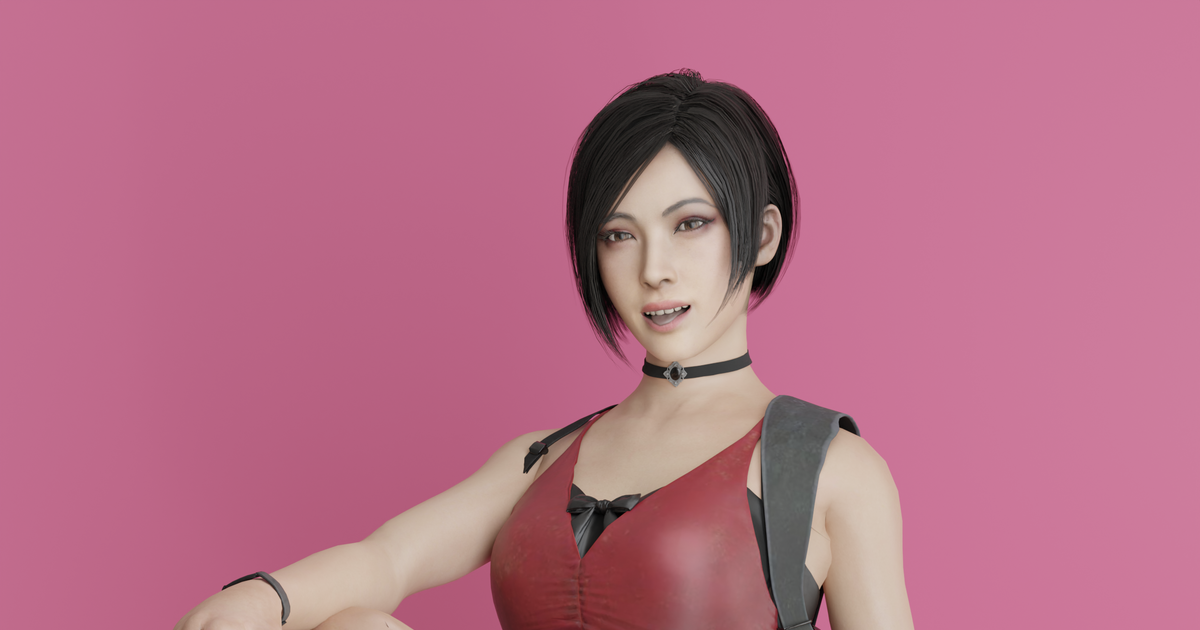 3d 3d Computer Graphics Adawong Adas Photoshoot Session Pixiv