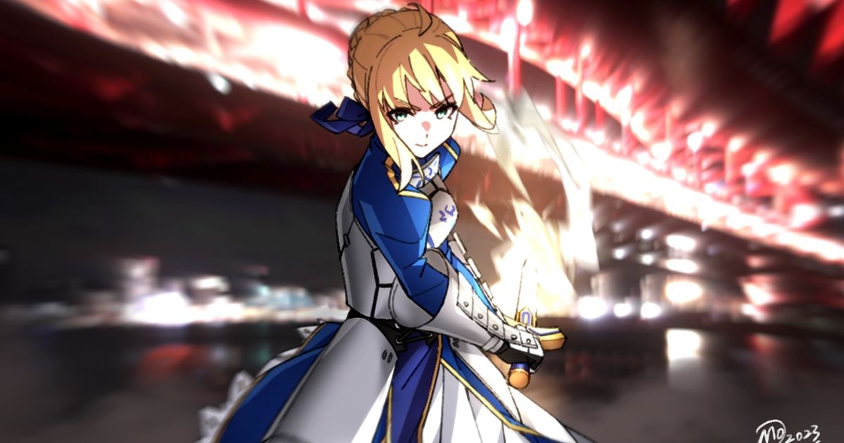 Fate/stay night Saber CG by xiaolongli on DeviantArt