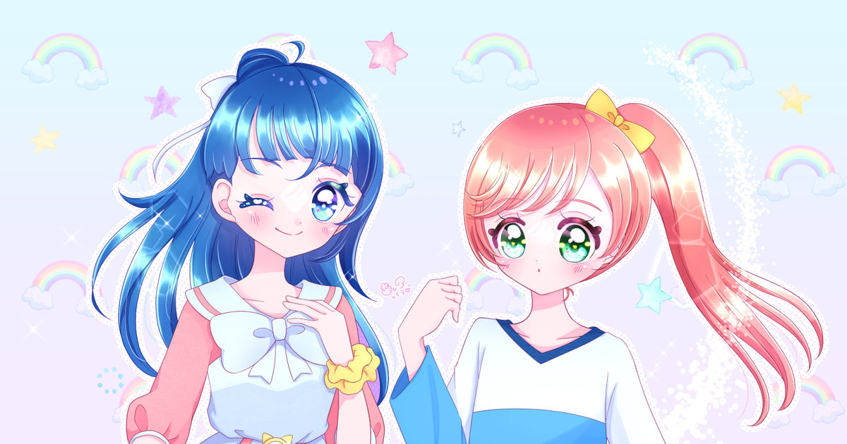 ひろがるスカイ!プリキュア ソラまし私服チェンジ💖💫 - 苺しろ レイラのイラスト - pixiv