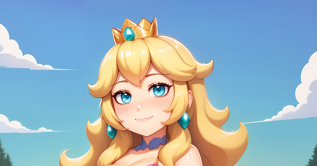 AI Princess Peach (Mario) - Art Raccooneeのイラスト - pixiv