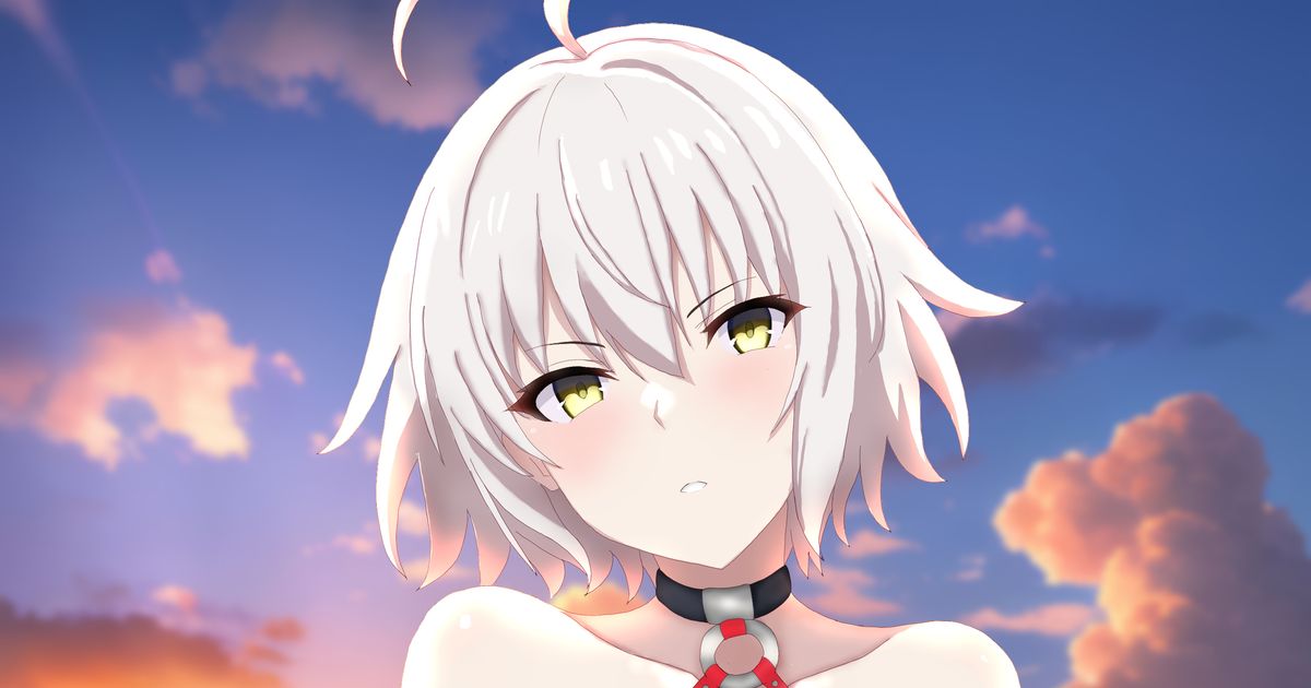 Fategrand Order Jeanne Alter Jeanne Alter Swimsuit コートの下は水着な邪ンヌ Pixiv 2852