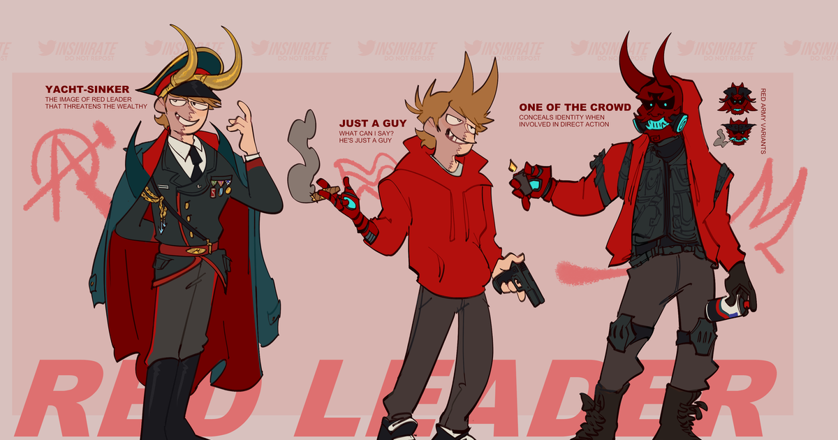 #Eddsworld red army collection - siniのイラスト - pixiv