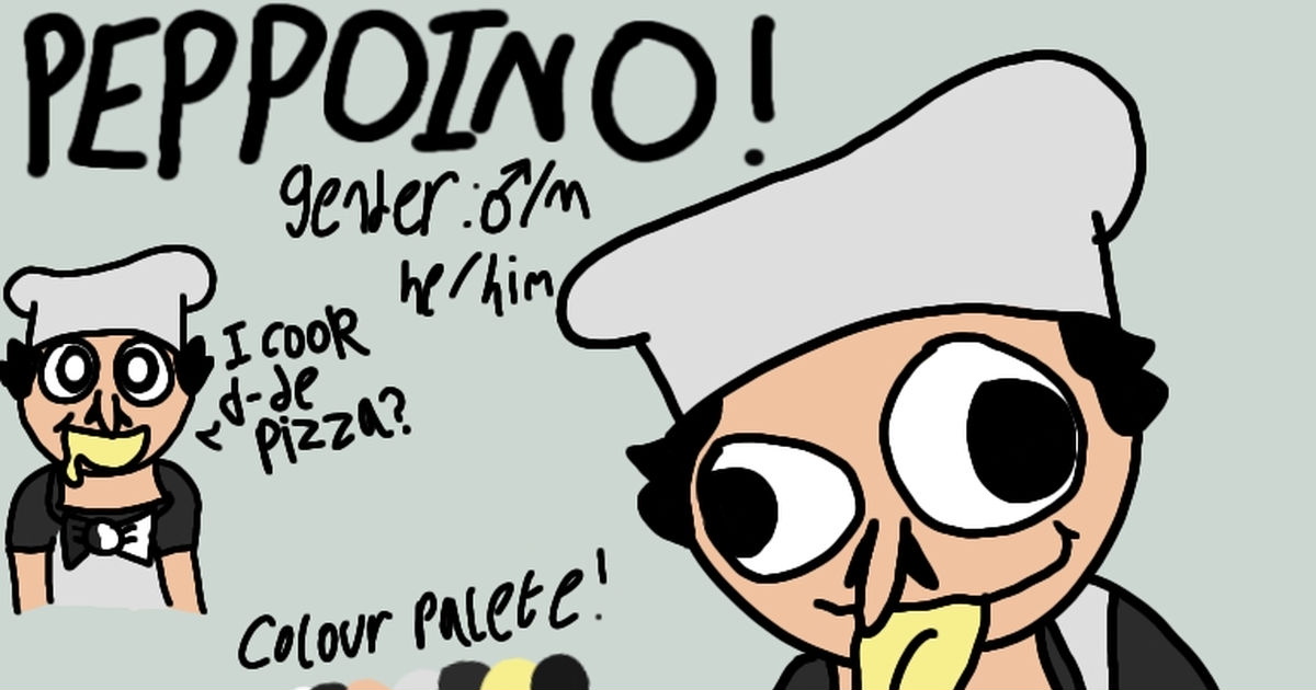 Pizza Tower Peppino Clone OC's by ShimiiTheCat -- Fur Affinity [dot] net