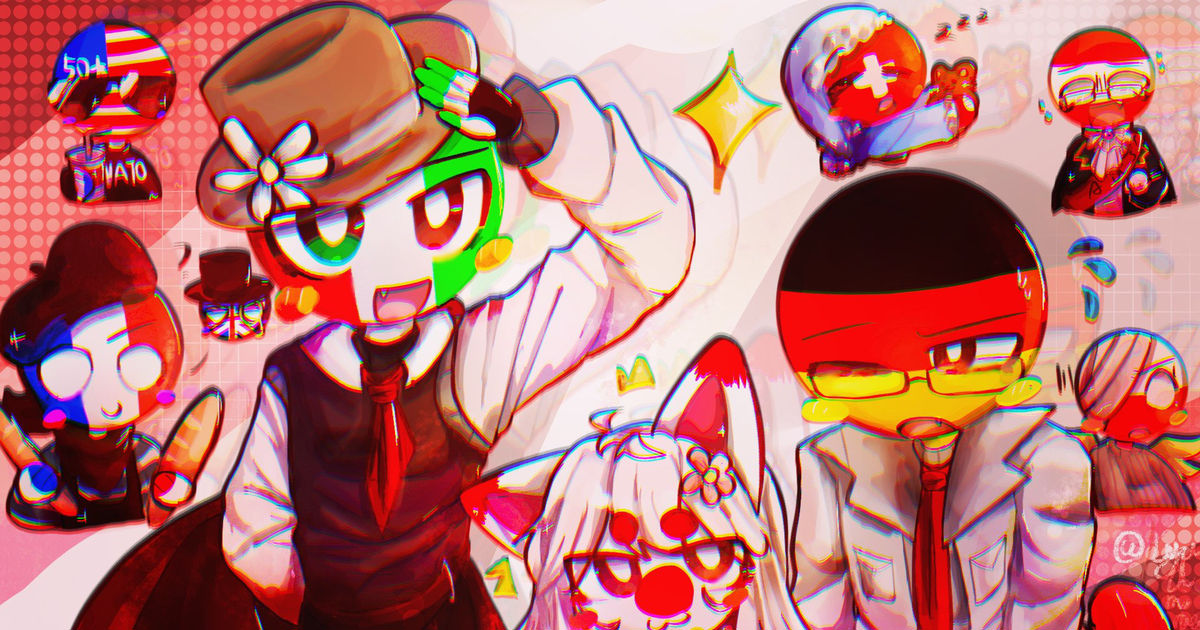 country-humans, Countryhumans / 【CountryHumans5】 / September 10th, 2021 -  pixiv