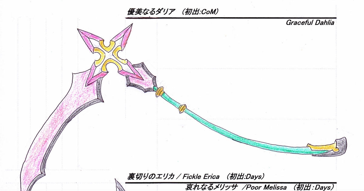 キングダムハーツ 【キングダムハーツ】 装備武器図鑑 マールーシャの