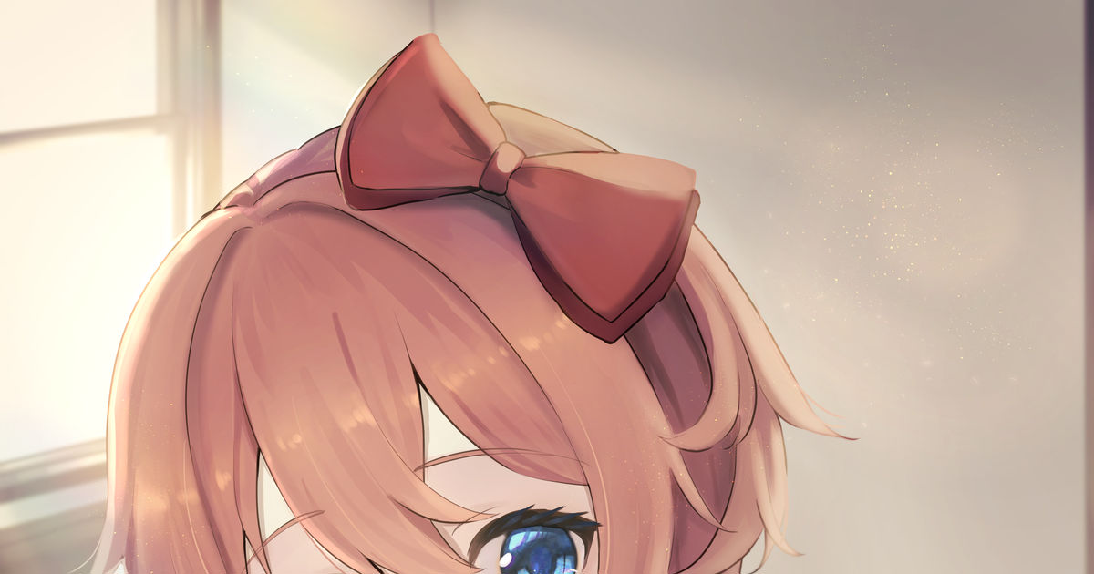 Sayori - Doki Doki Literature Club! by Sascha - Mobile Abyss