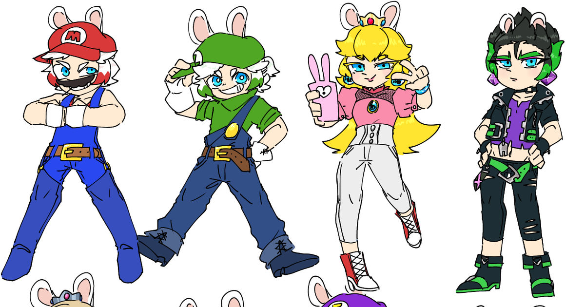 Mario + Rabbids Sparks of Hope, Mario+Rabbids, Rabbids / マリラビまとめ4 - pixiv