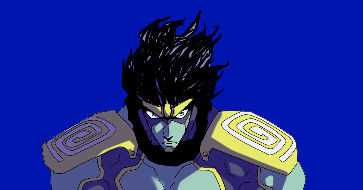 Jotaro Kujo with Star Platinum (by me) : r/StardustCrusaders