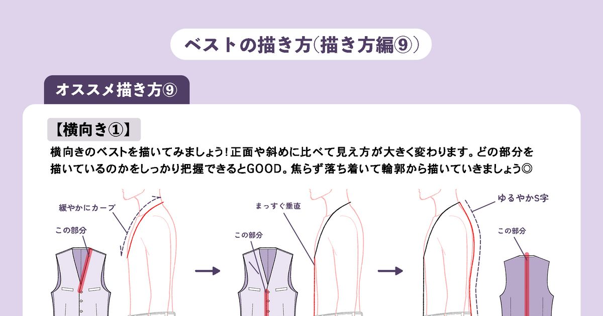 ベスト 販売 描き 方