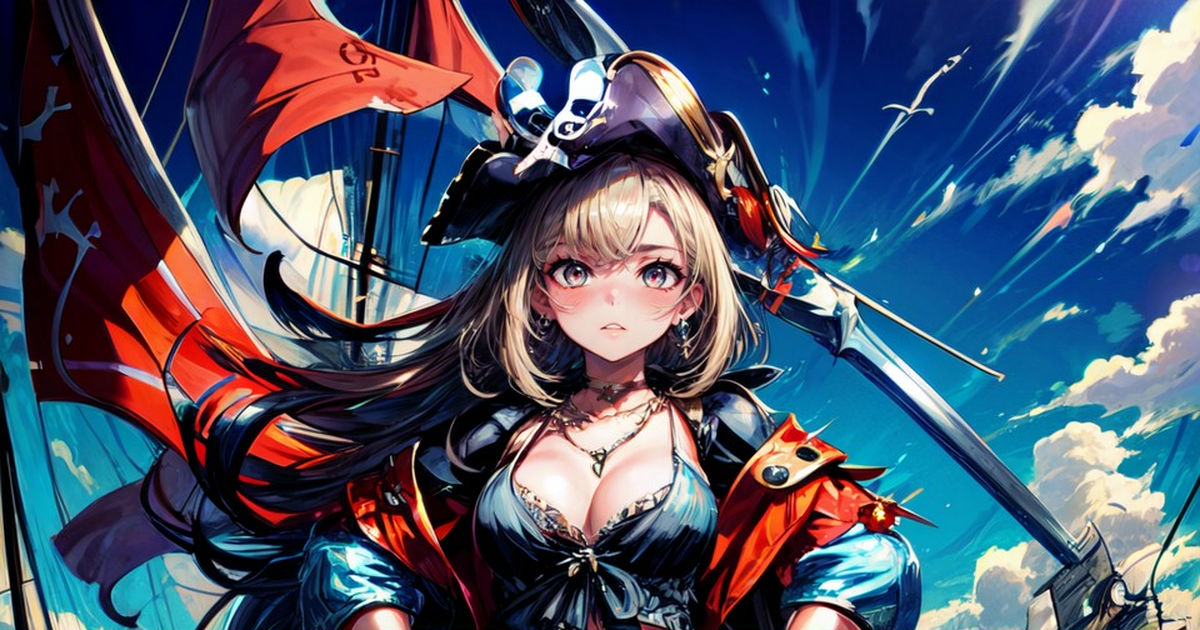 anime pirate girl wallpaper
