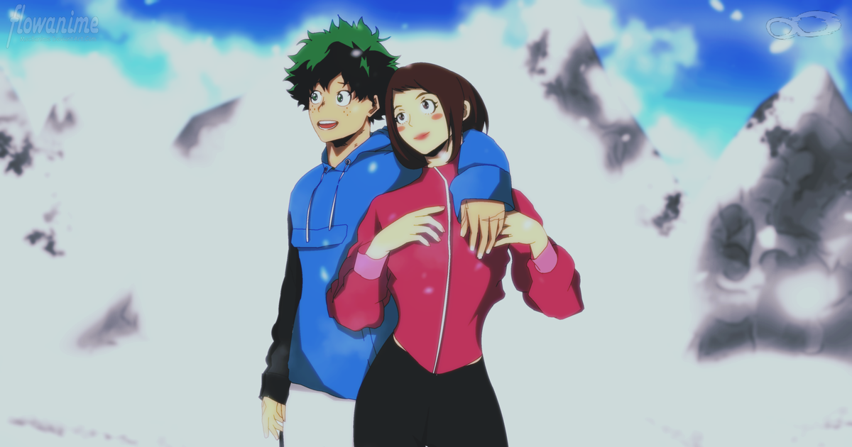 My Hero Academia Bokunoheroacademia Anime Deku X Uraraka Pixiv