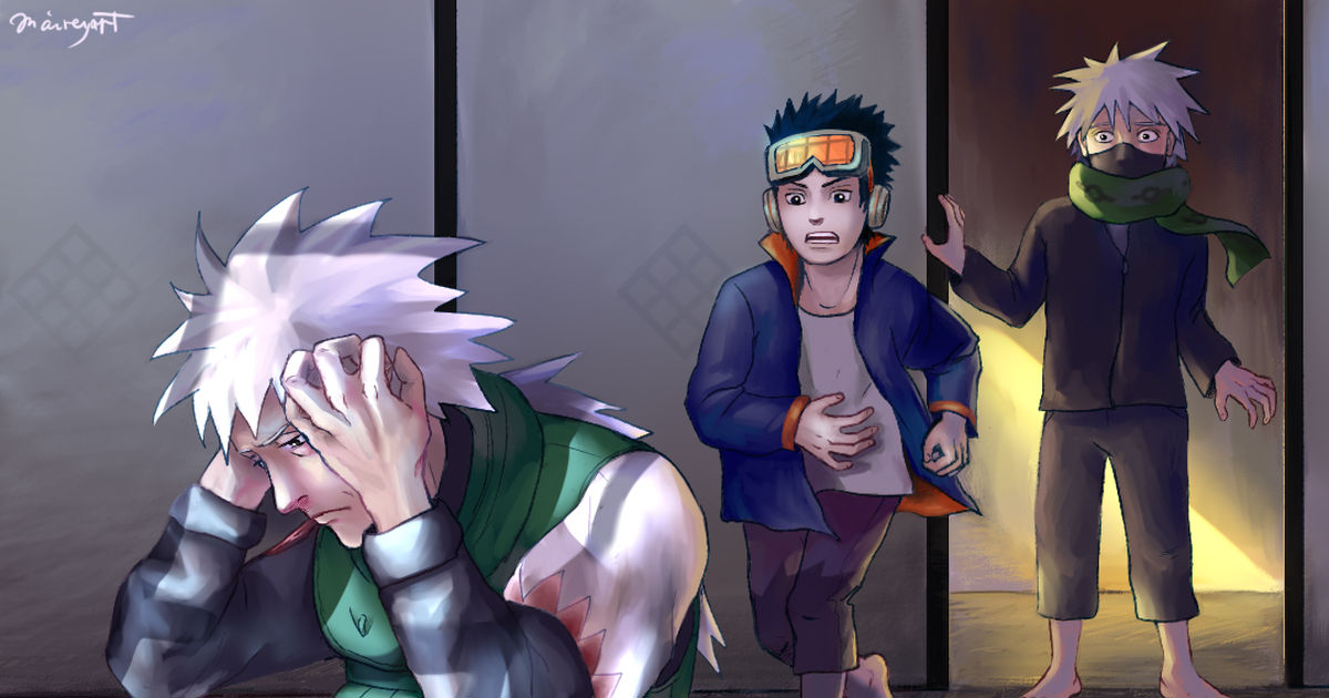 obito ☄️ on X: Kakashi herdou do Sakumo a assertividade de