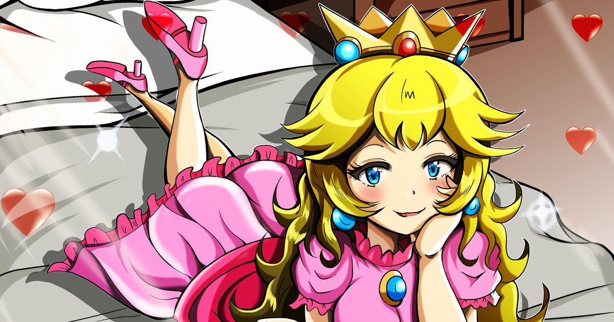 illustration, princess peach, mario / みんな大好きピーチ姫♪ - pixiv