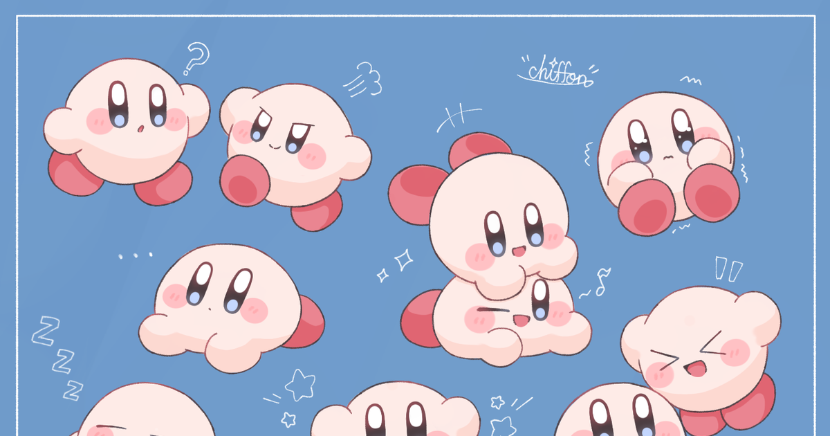 Kirby Mass Attack, kirby, Kirby / あつめて！カービィ 12周年記念