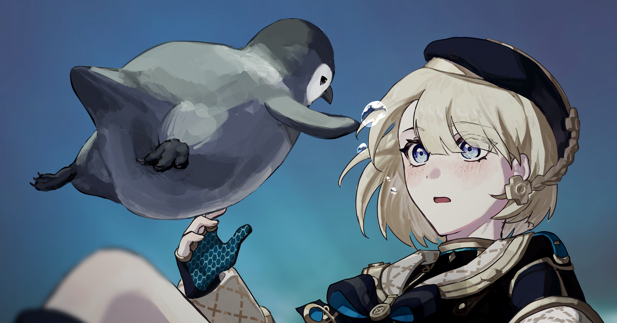 Genshinimpact Genshin Impact Freminet Its Just A Baby Penguin Pixiv