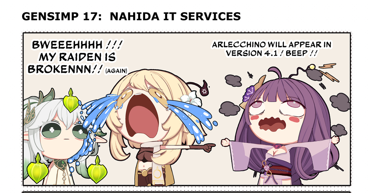 nahida reporting from irumnsil on X: THE SEVEN ARCHONS CHESS PIECE fanart  : Ekamin#5063 (Discord) #Genshinlmpact #genshinmemes #genshinlore   / X